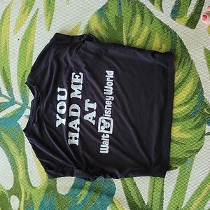 M Disney World Boxy Crop Tee